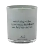 My Flame Lifestyle Sojakaars - Vriendschap als deze is goud waard