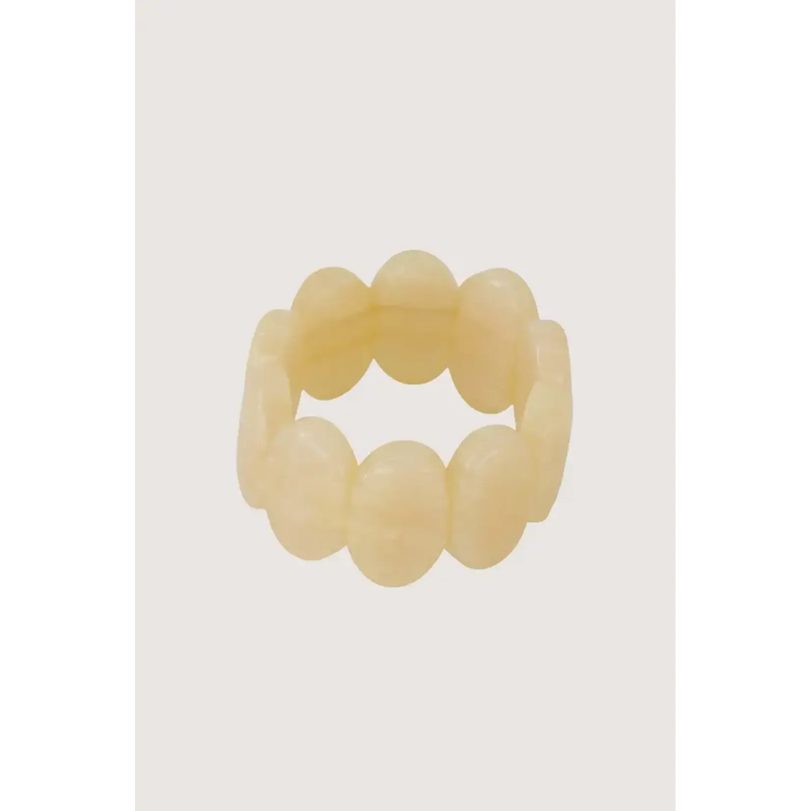 Zusss Zuss Elastieken brede armband - soft kit