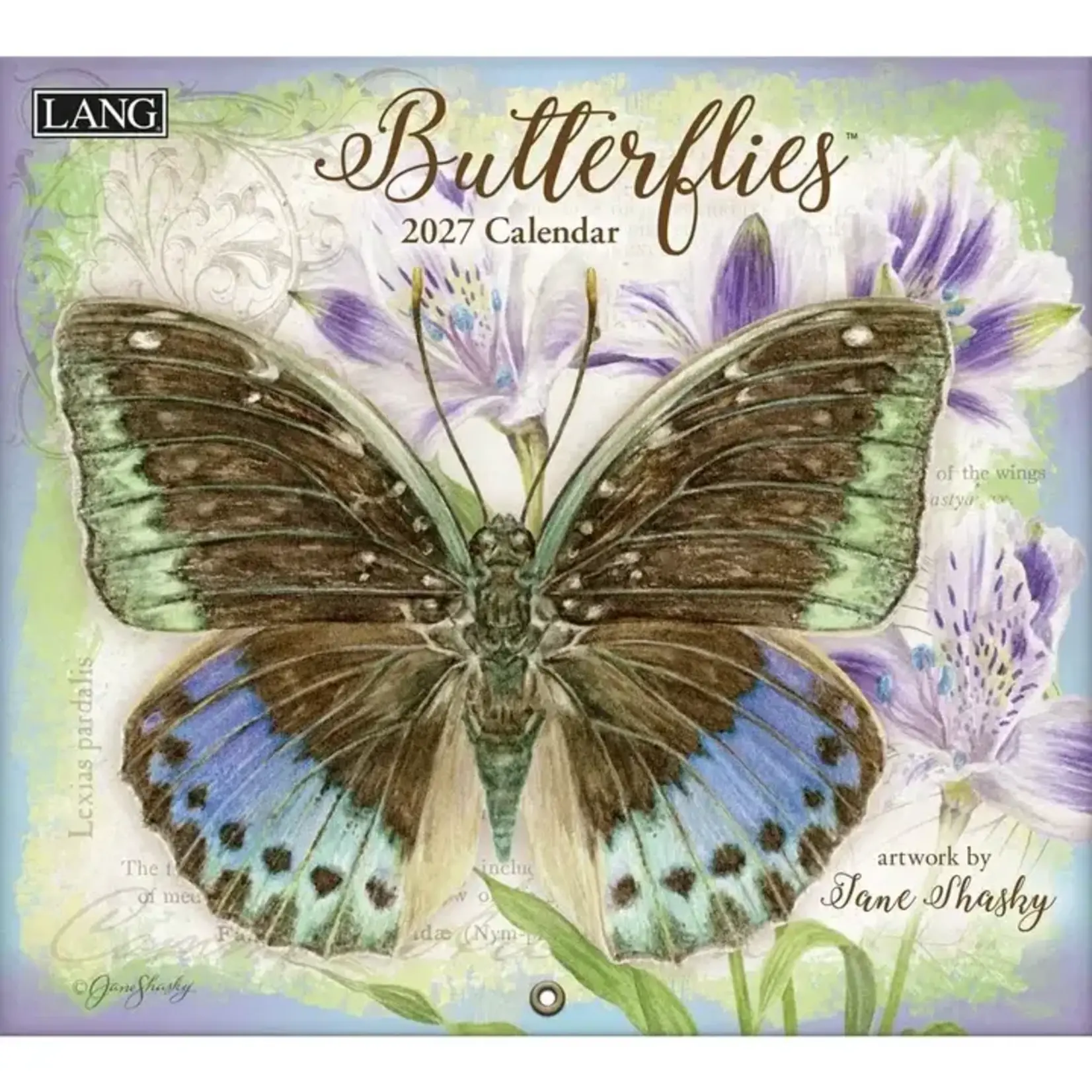 LANG LANG Kalender Butterflies 2027