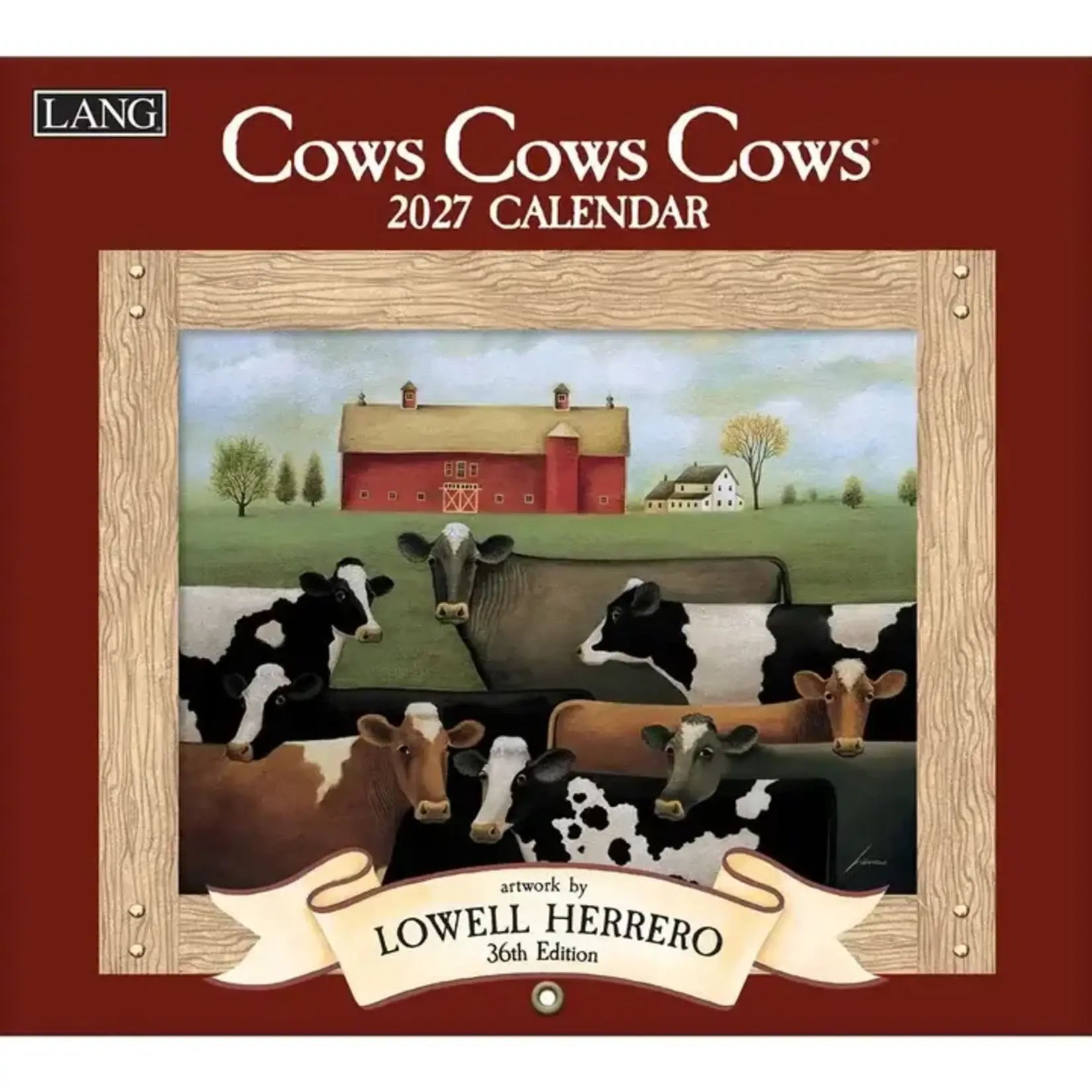 LANG LANG Kalender Cows Cows Cows 2027