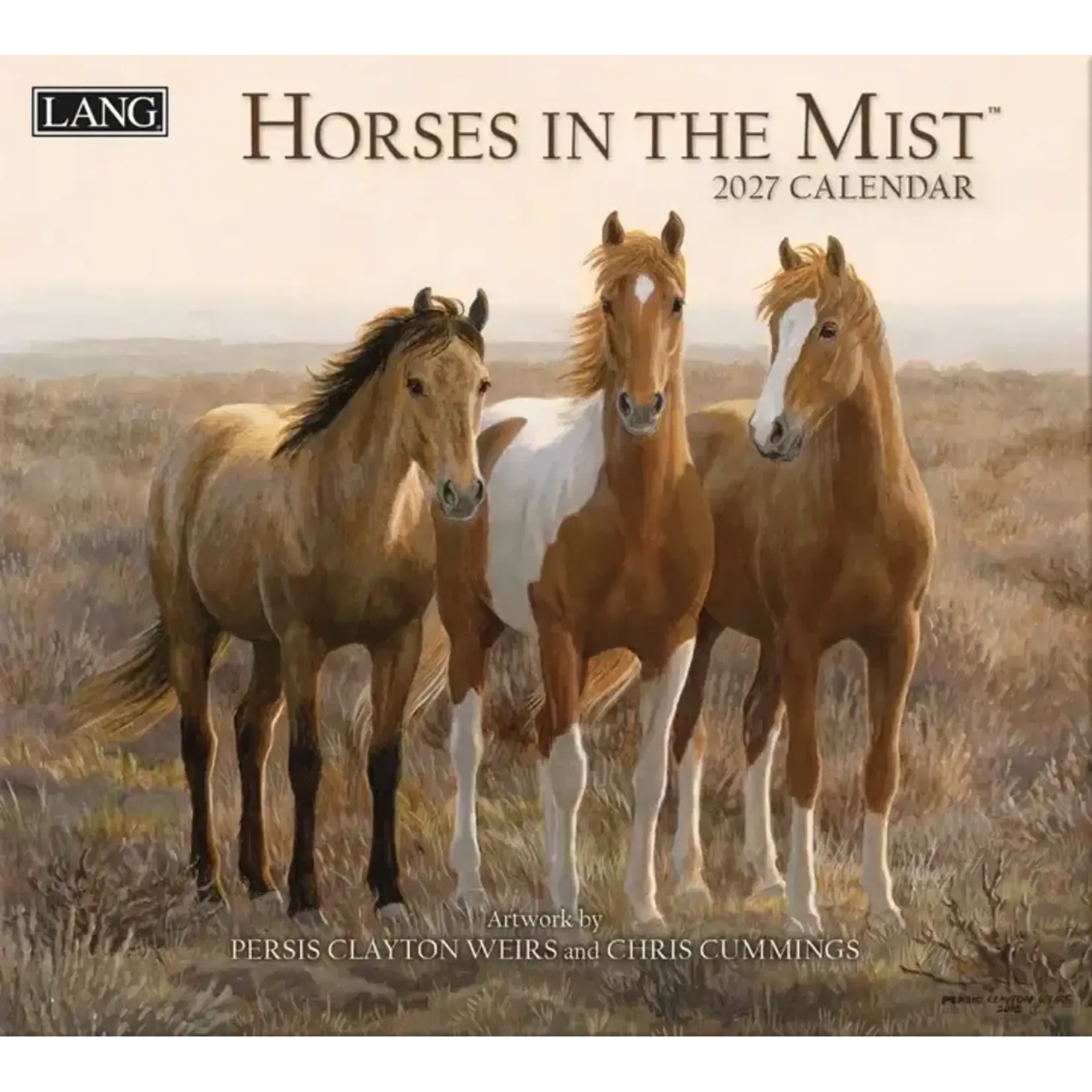LANG LANG Kalender Horses in the mist 2027