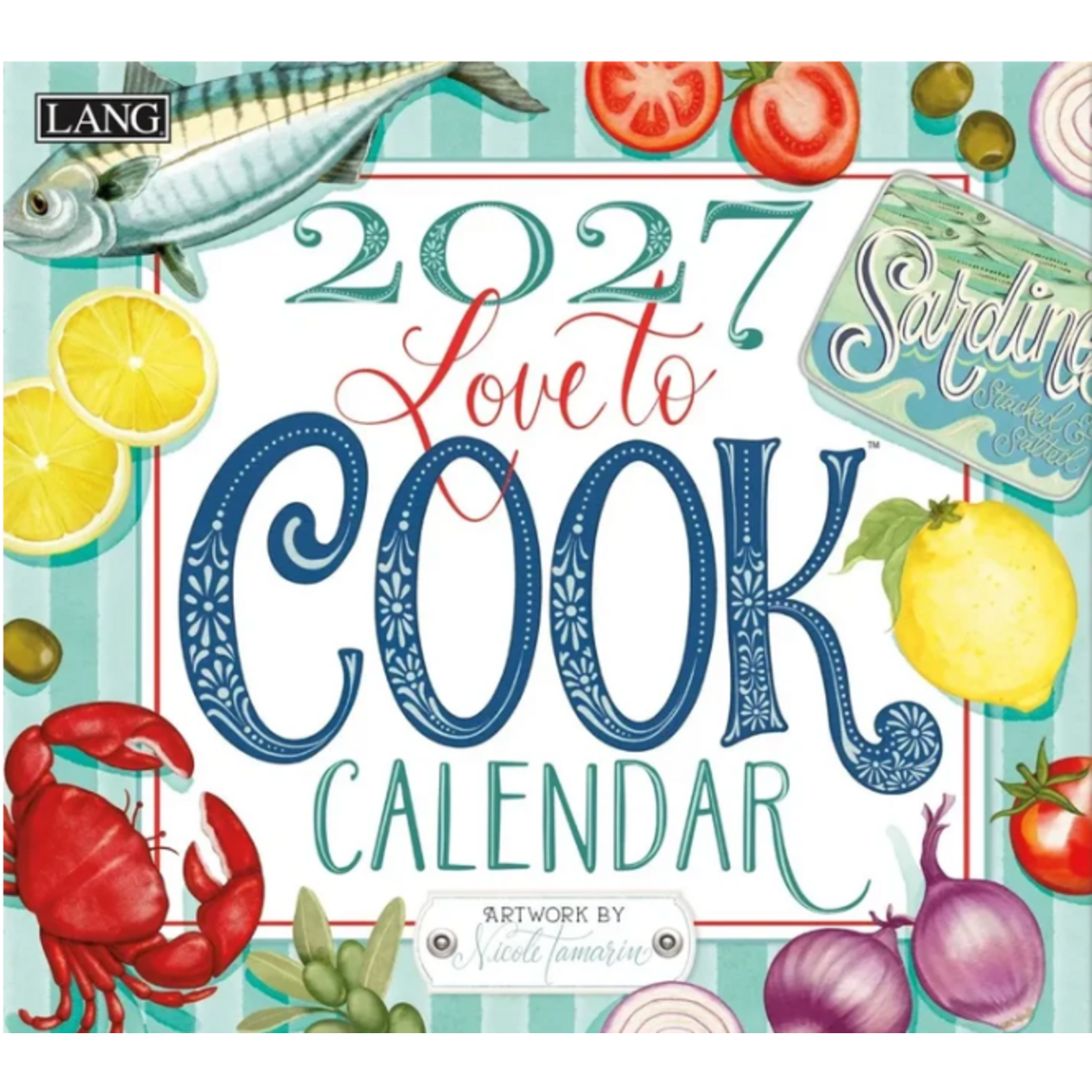LANG LANG kalender Love to Cook 2027