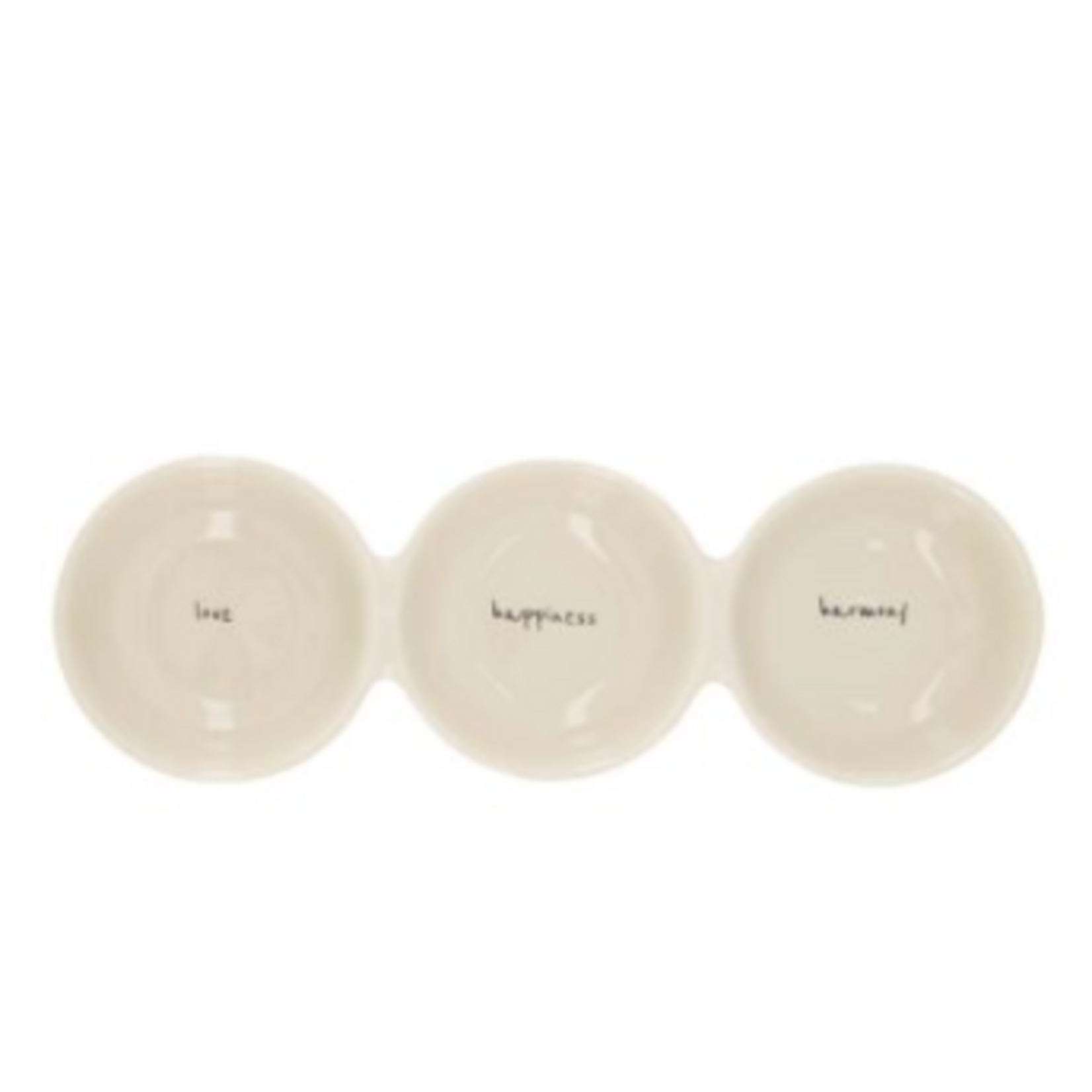 Zusss Zusss Serving Plate love happiness harmony