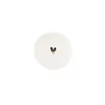 Zusss dip dish heart gold