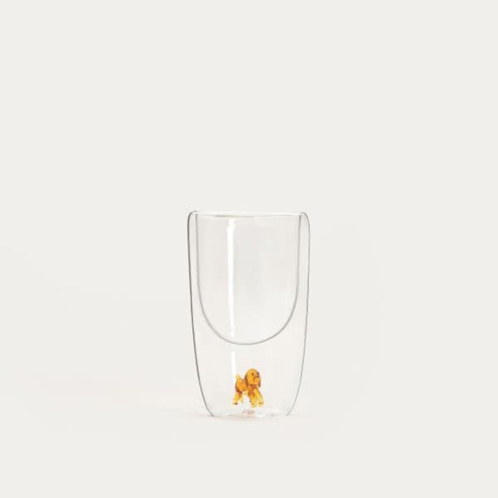 Home Sweet Home Dubbelwandig Glas Hondje