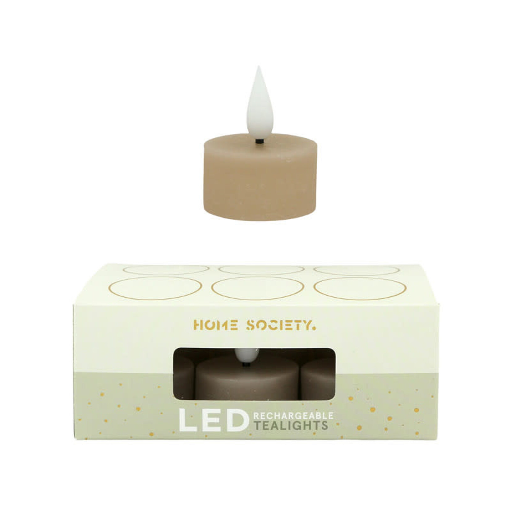 Home Society Led Theelichtjes Recharge Set 6