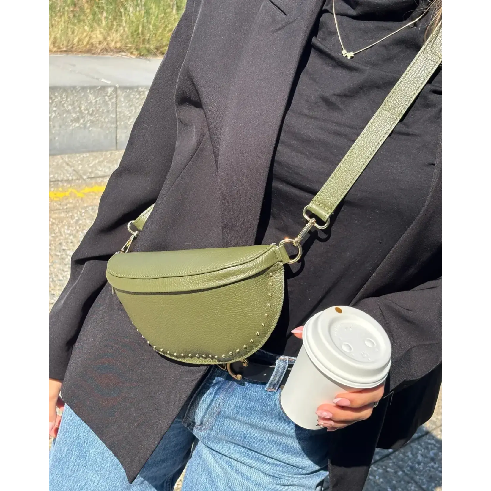 Fique The Label Tess Bag Green