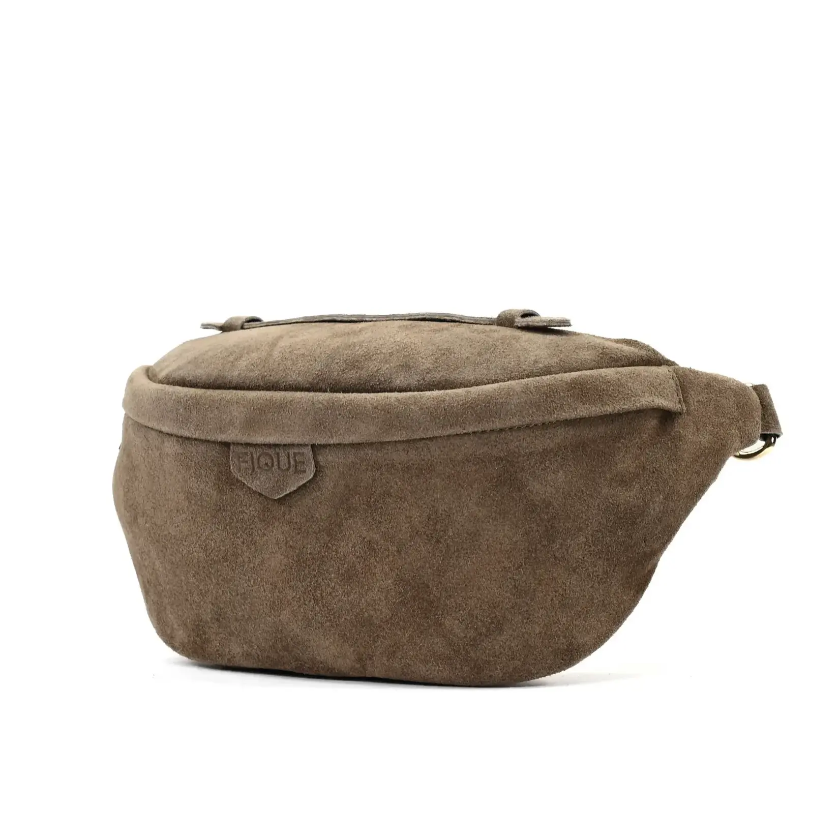 Fique The Label Cleo Bag Taupe Suede