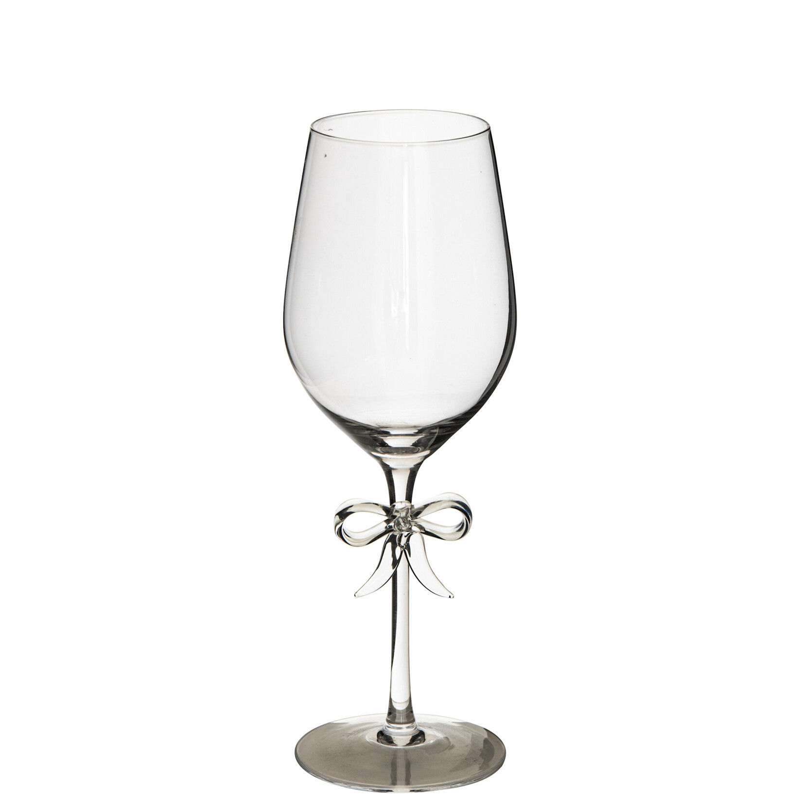 J-Line Wijnglas Met Strik