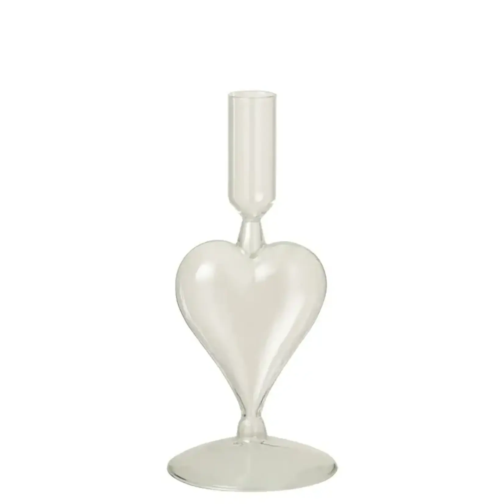 J-Line Kaarshouder hart glas