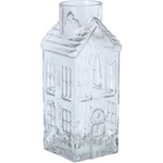 J-Line Vaas Huis Glas Transparant L
