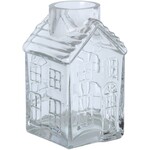 J-Line Vaas Huis Glas Transparant S