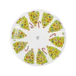 Blond Amsterdam Christmas plate wave edge 31 cm
