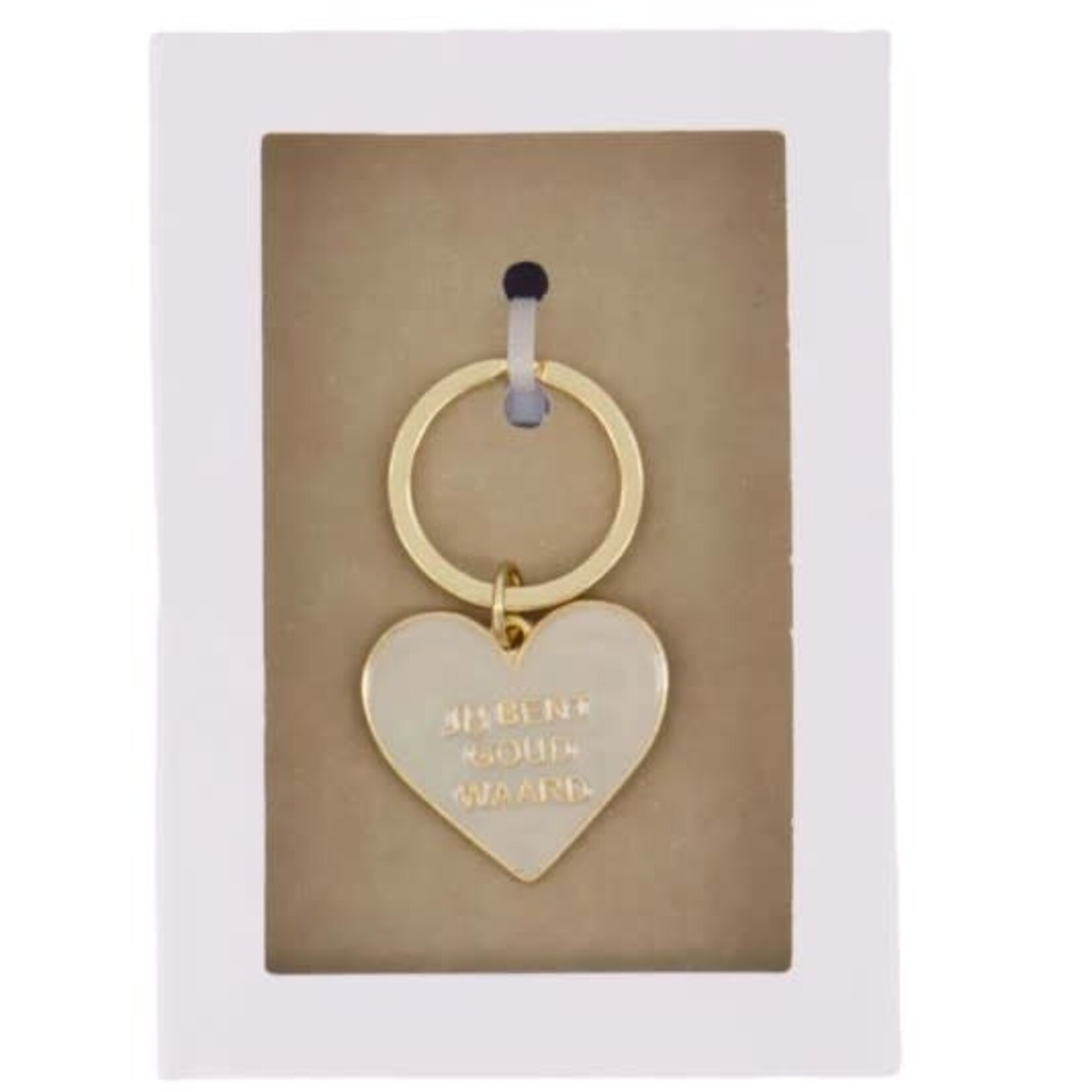 Zusss Zusss Sleutelhanger Jij bent goud waard