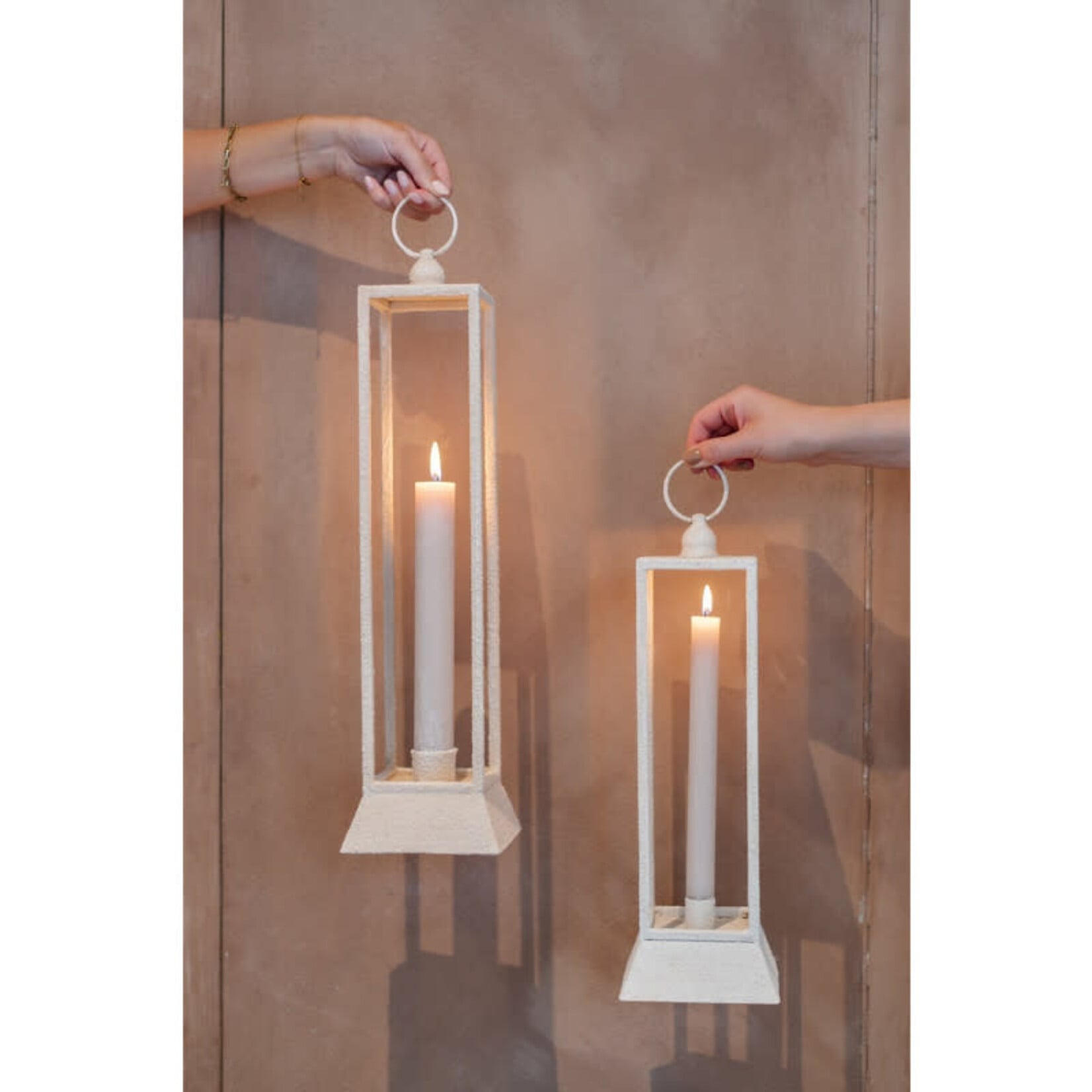 Home Society Lantaarn Varo L Beige