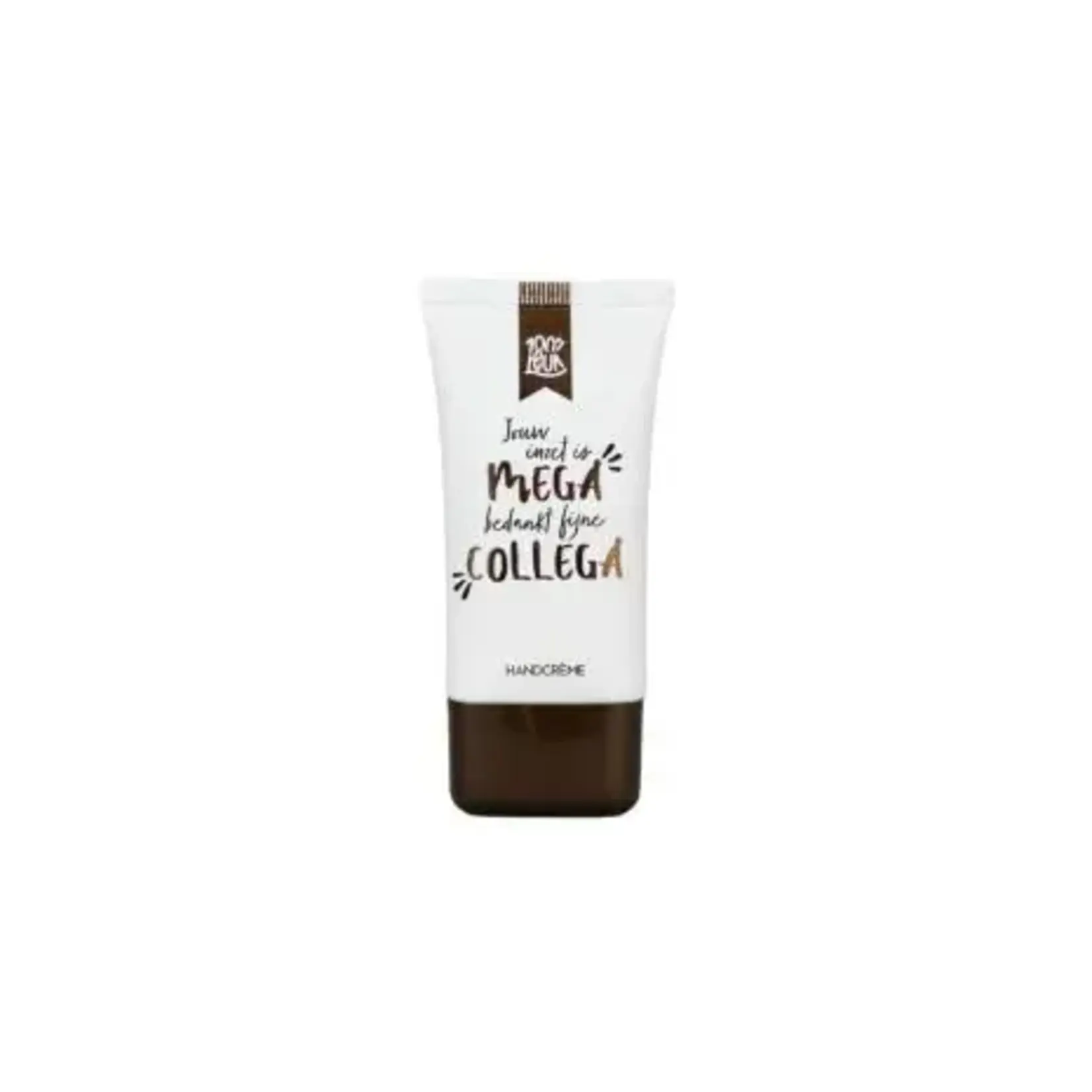100% leuk Handcreme 50ml - Jouw inzet is mega, bedankt fijne collega
