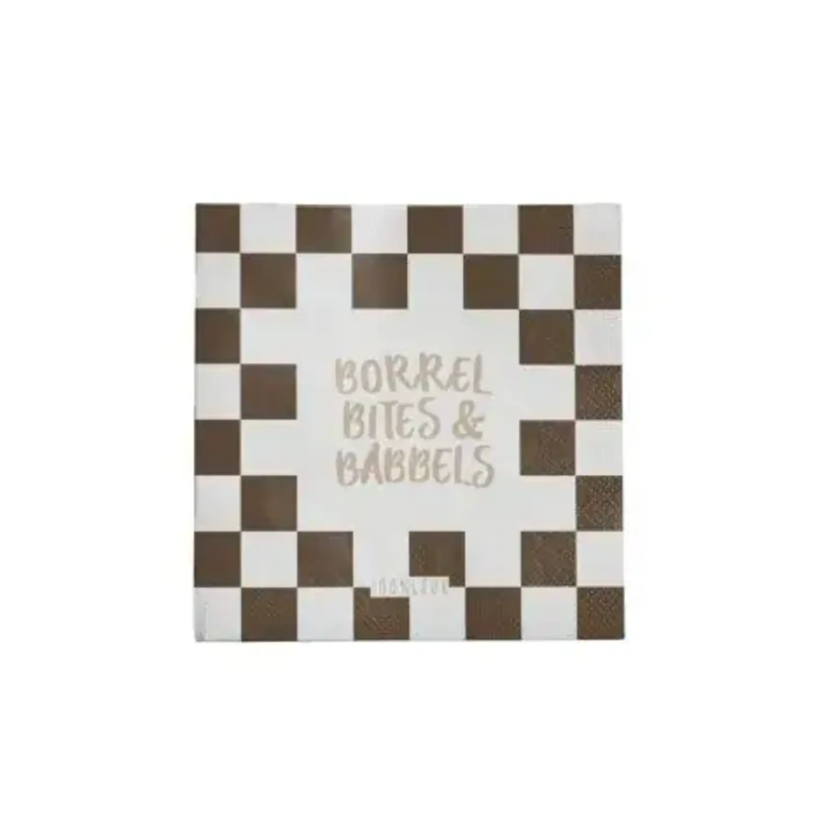 100% leuk Servetten - Borrel, Bites & Babbels