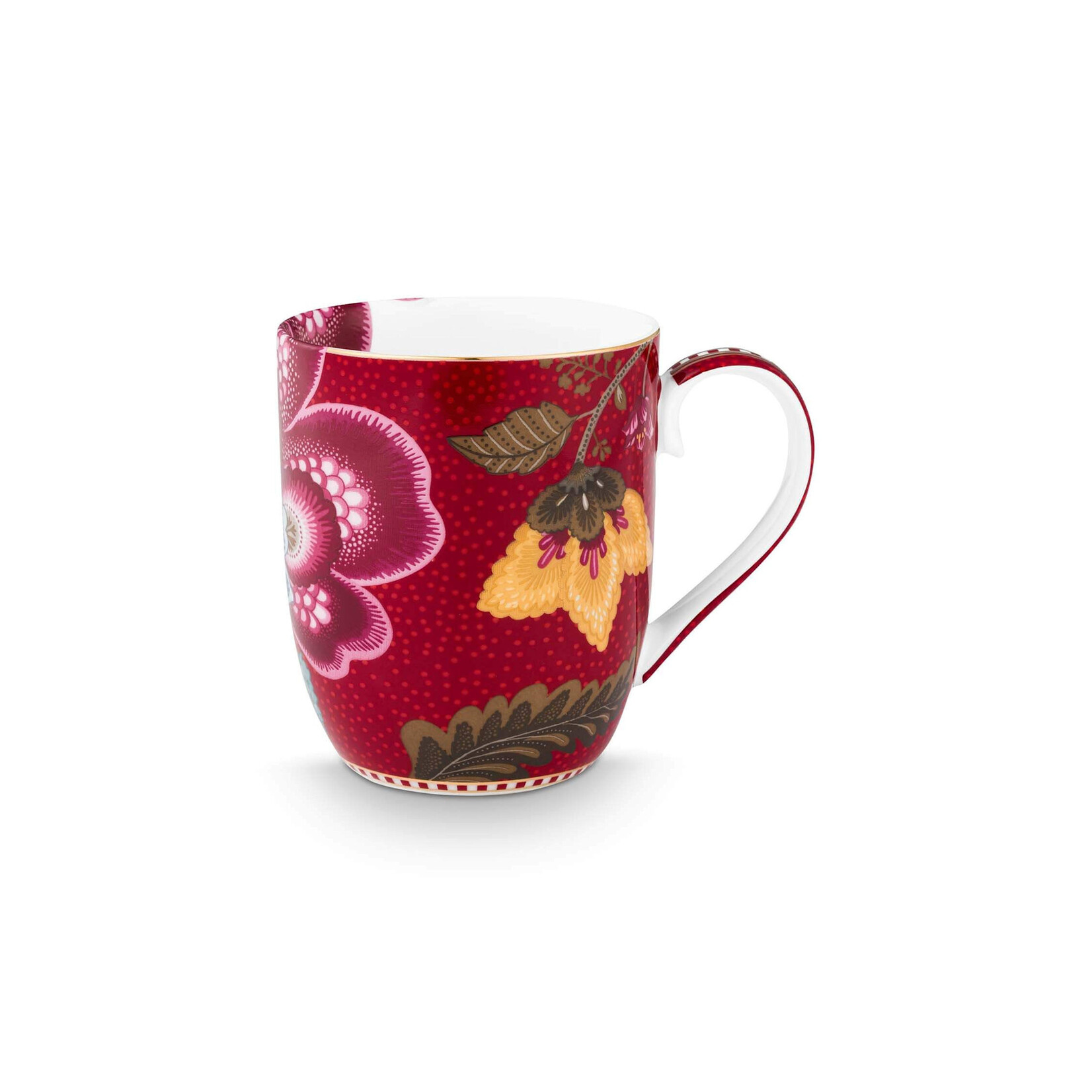 PIP Studio Mug small Blooming tales dark red-200ml