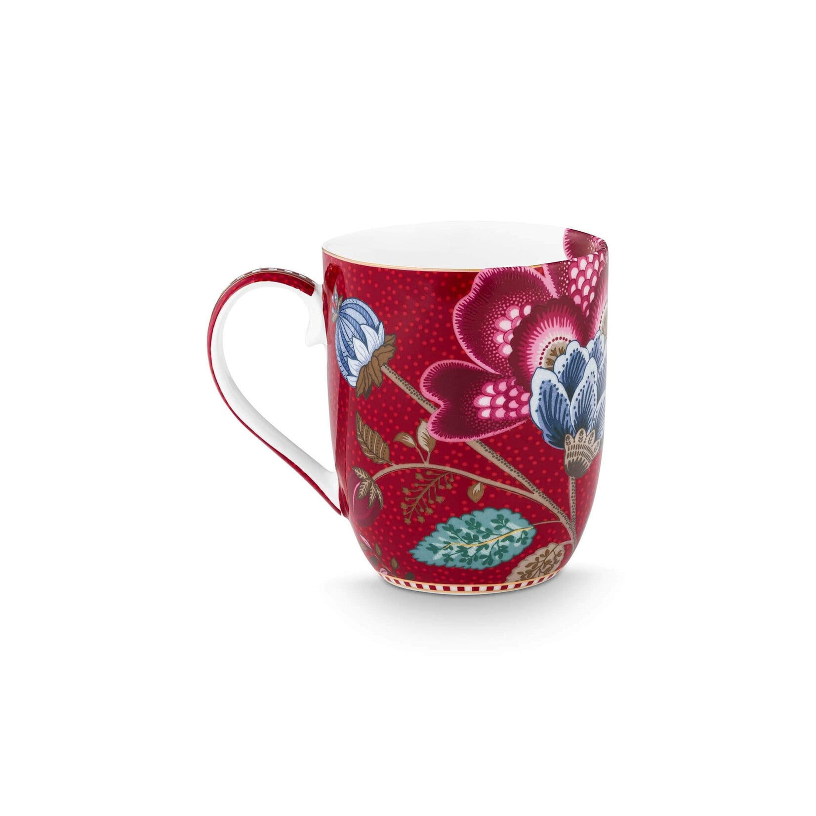 PIP Studio Mug small Blooming tales dark red-200ml