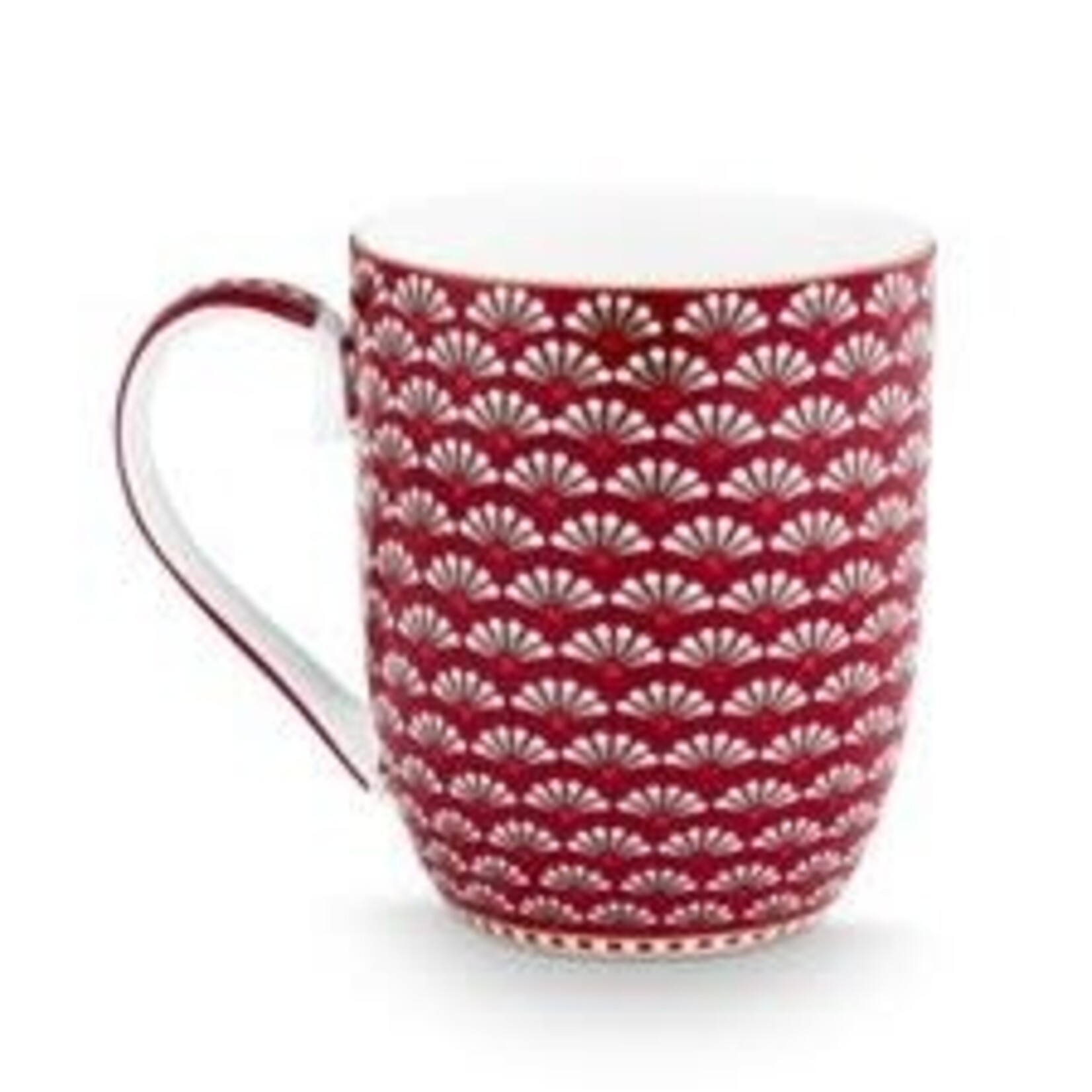 PIP Studio PIP Studio Mug small blooming tales Dark Red 145ml