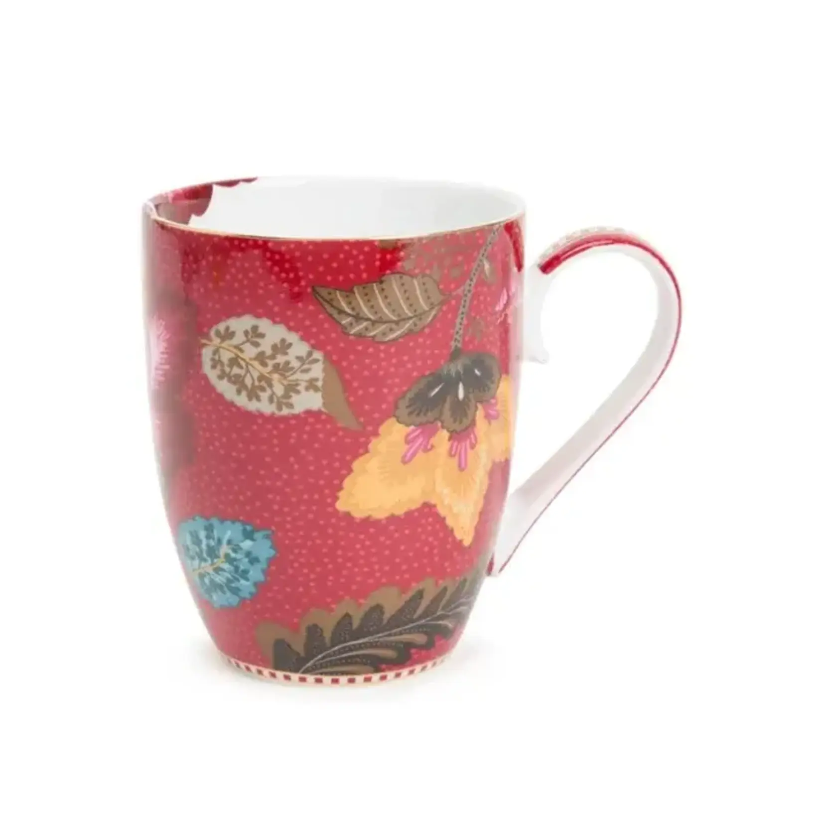 PIP Studio PIP Studio Mug Large Blooming Tales Fantasy Dark Red