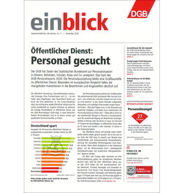 Zeitung einblick November 11/2020