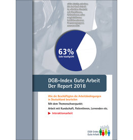 DGB-Index Gute Arbeit – Report 2018