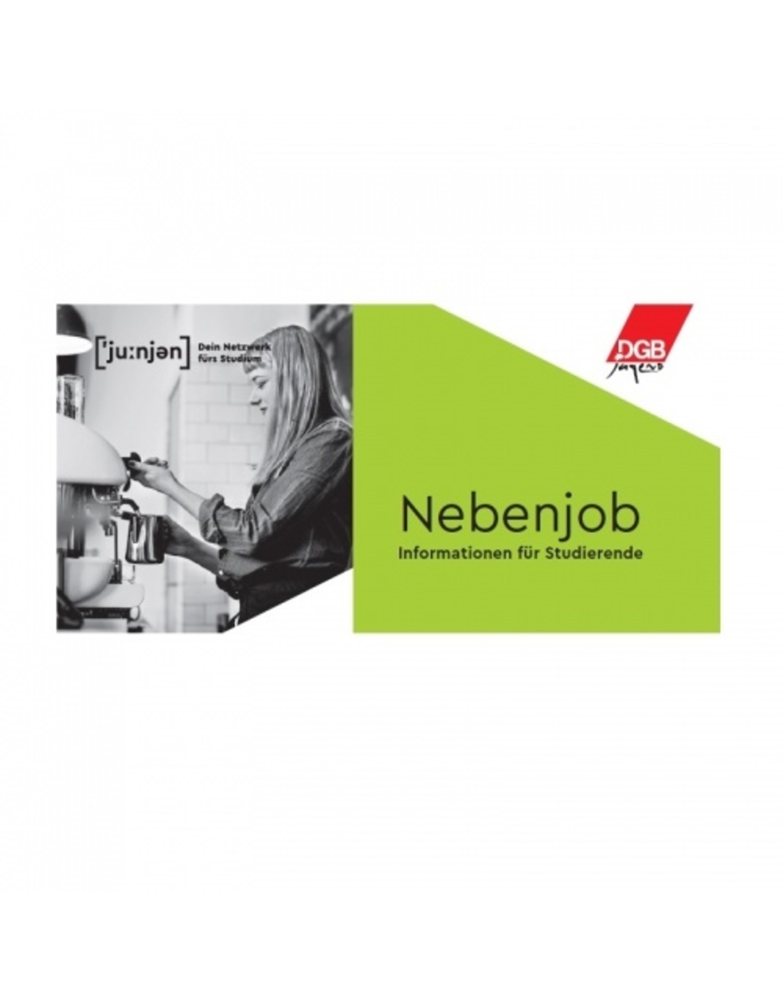 Studierenden-Flyer - Nebenjob