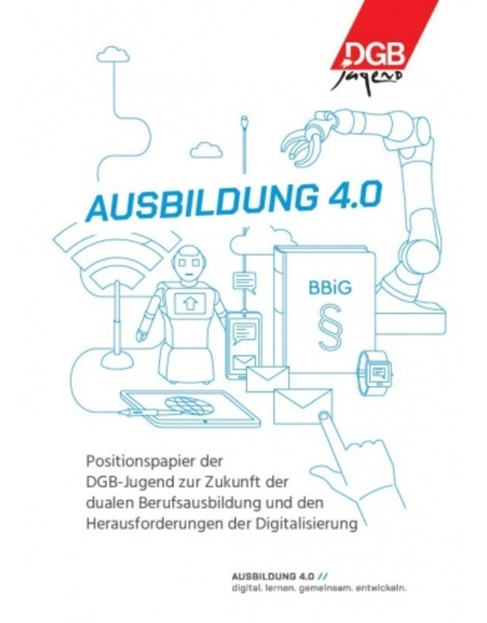 Lobby-Broschüre "Ausbildung 4.0"