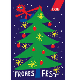 DGB Weihnachtskarte / Weihnachtsbaum