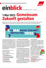 Zeitung einblick Mai 05/2022