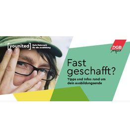 Ausbildungsphasen Flyer Nr. 3 "Fast geschafft"