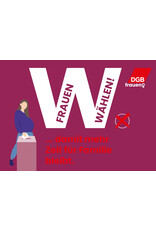 Postkarten-Set zur Europawahl, Landtags- und Kommunalwahl „Frauen wählen! …damit…“