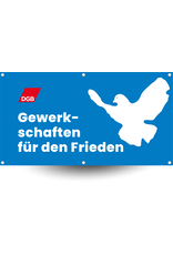 Banner 2x1m Gewerkschaften für den Frieden