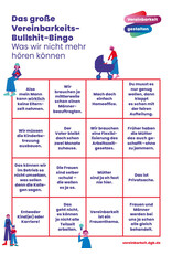 Das große Vereinbarkeits-Bullshit-Bingo