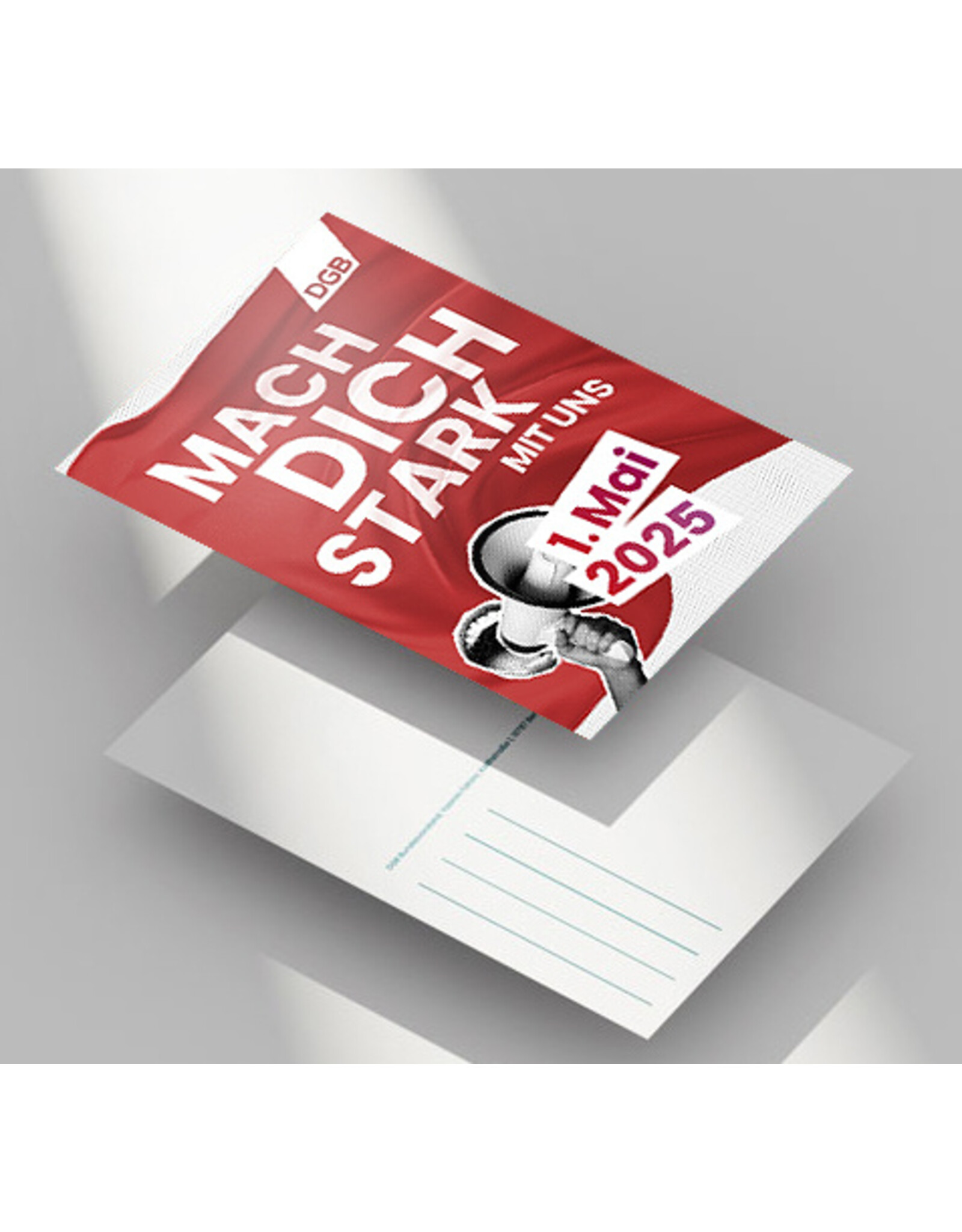 1. Mai 2025 Postkarte