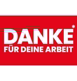 Tarifwende „DANKE-Kärtchen“