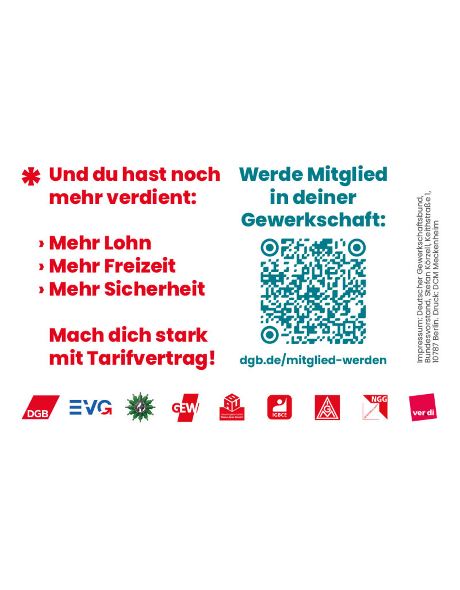 Tarifwende „DANKE-Kärtchen“