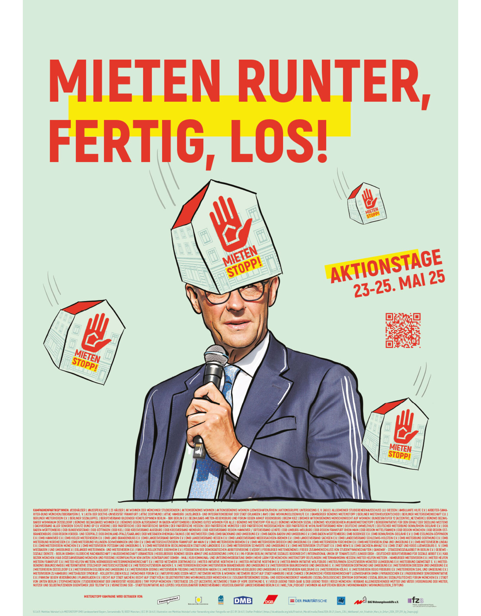 Mietenstopp Plakat
