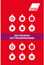 Weihnachtskarte „Zeit für Ruhe“ inkl. Umschlag