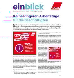 Zeitung einblick September 09/2025
