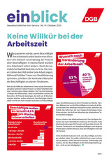 Zeitung einblick Oktober 10/2025
