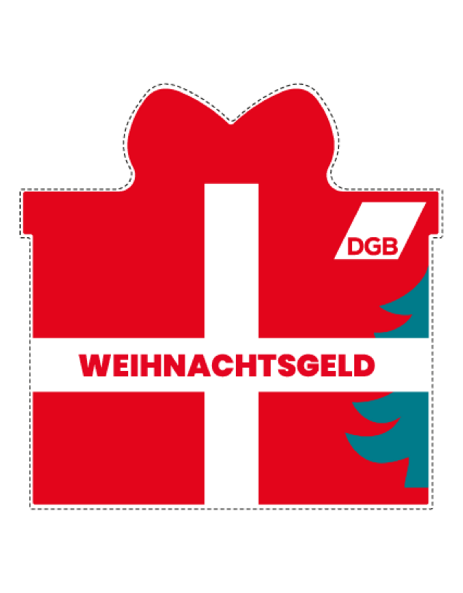 Postkarte Weihnachtsgeld