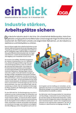 Zeitung einblick  November 11/2025