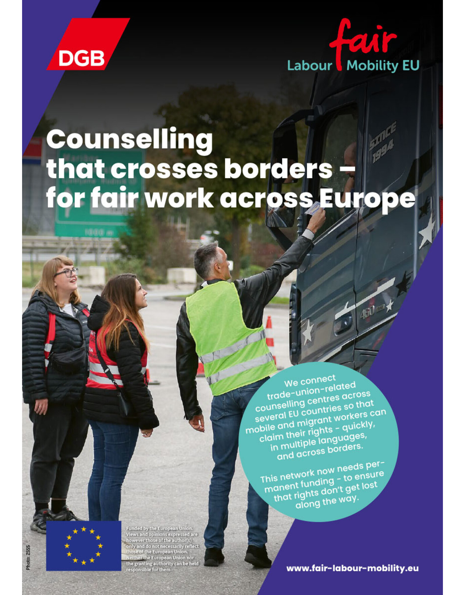 Counselling that crosses borders – for fair work across Europe
