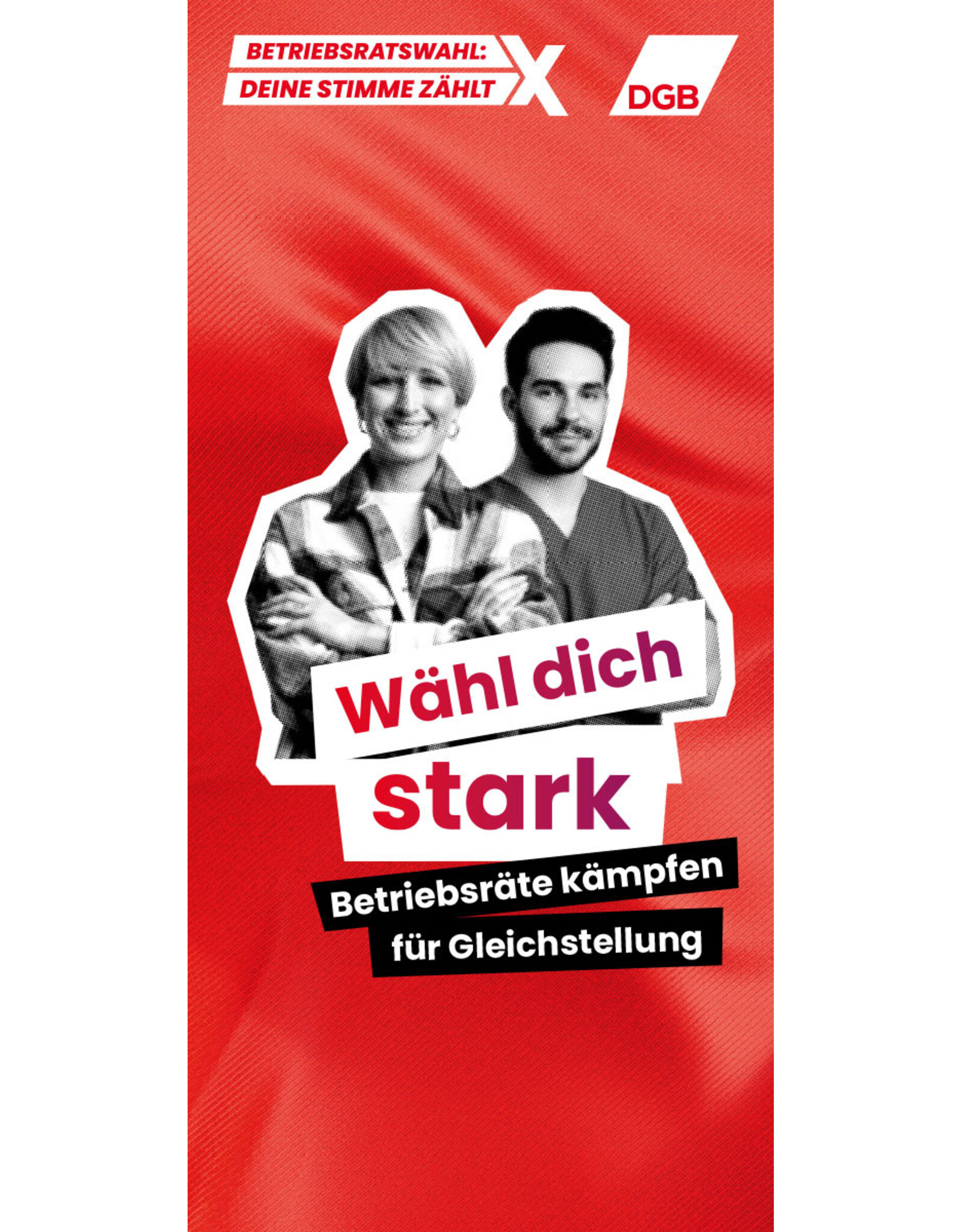 Flyer Betriebsräte kämpfen für Gleichstellung