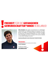 Postkarte Freiheit für Volha Brytsikava