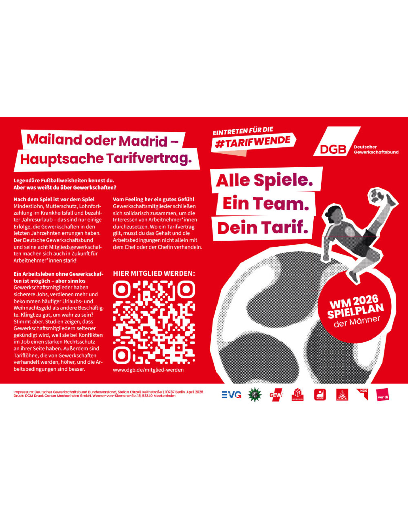 WM-Planer 2026 – Alle Spiele. Ein Team. Dein Tarif.