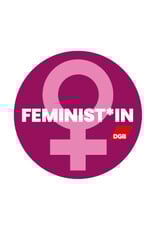 FEMINIST*IN“ Button