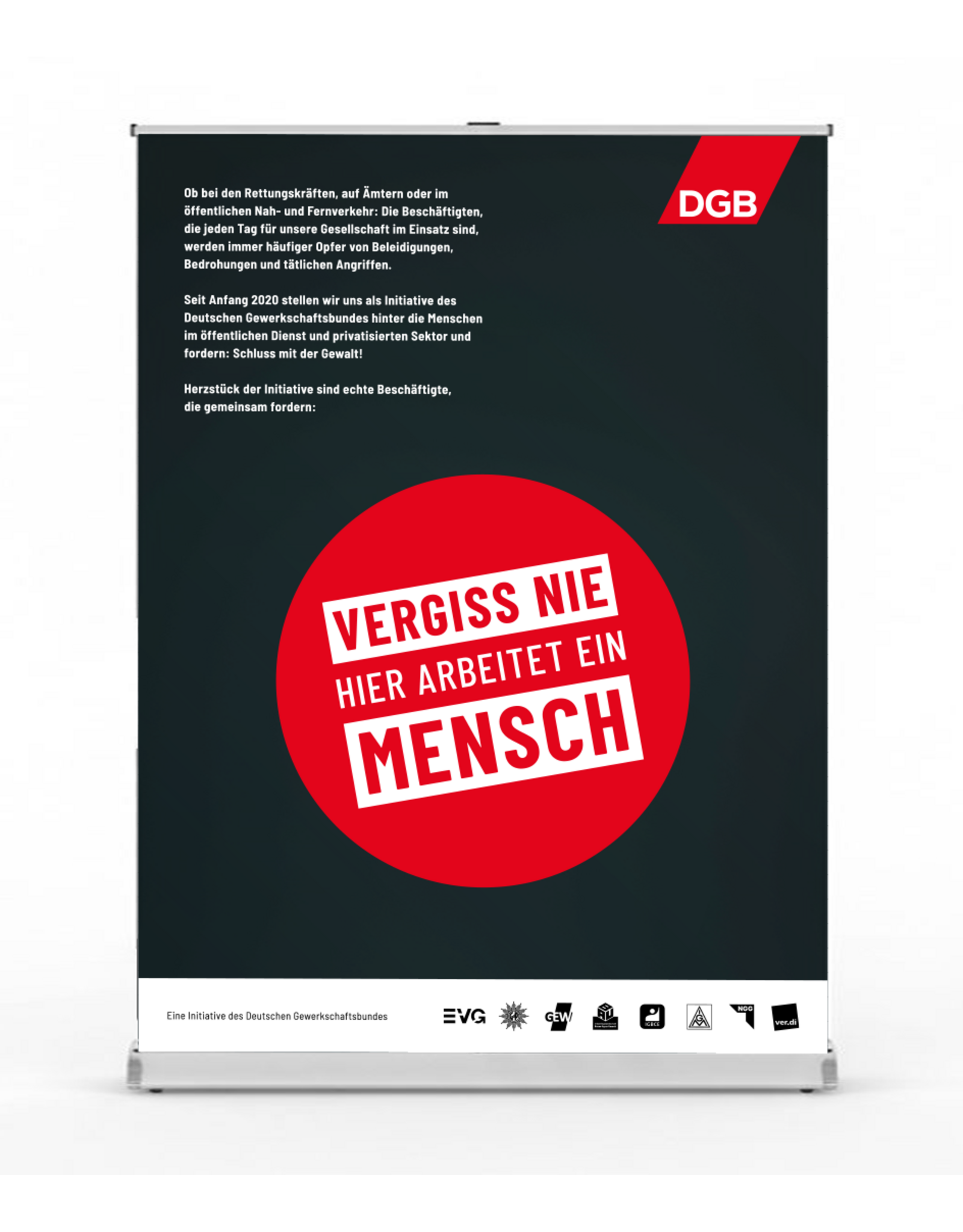 Ausstellung als Rollup im Format 150 x 200 cm